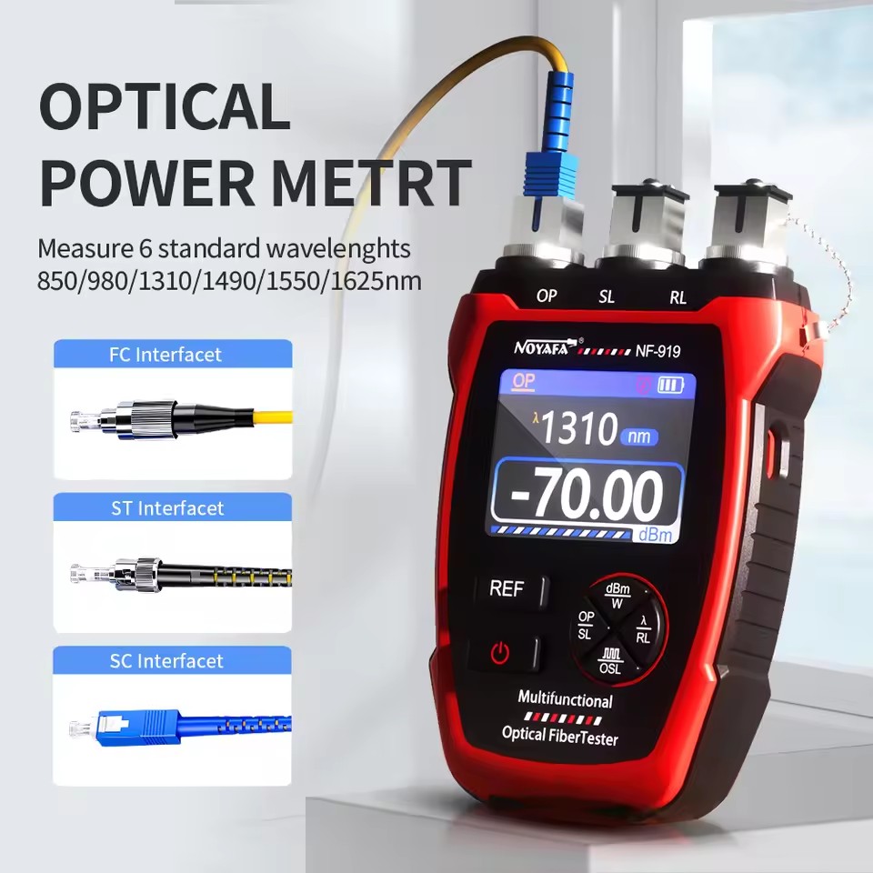 Lighting Visual - Оптический измеритель мощности Noyafa NF-919 с