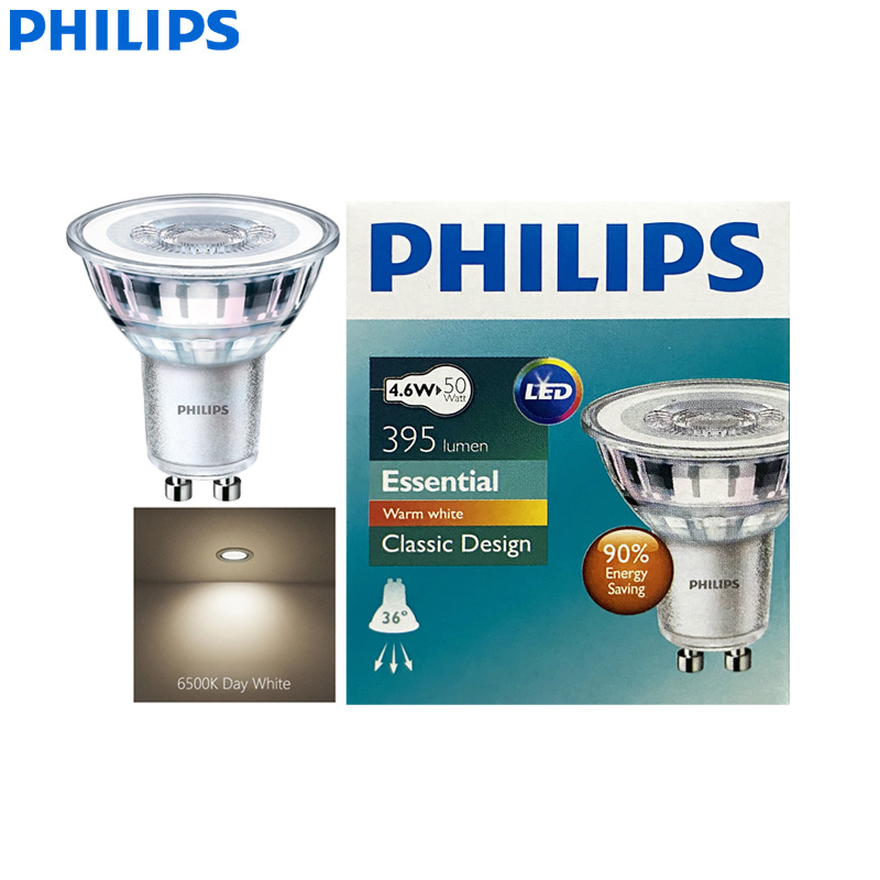 Philips Bulb Led Classic - Philips GU10 PAR16 Essential Classic, белый