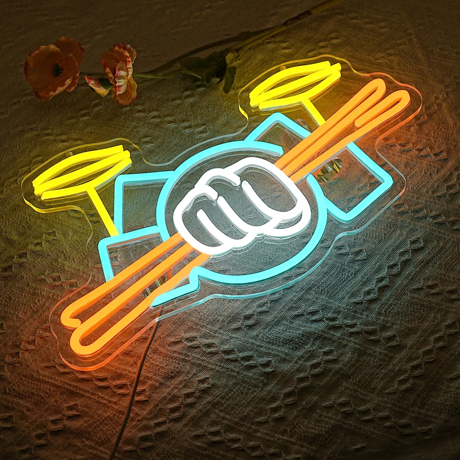 Неоновая вывеска «Барабанная у – обзор и цена Lighting Decoration Ideas