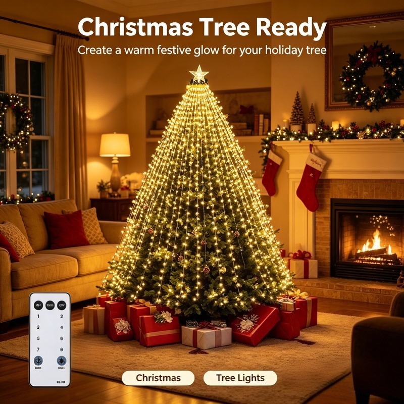 Светодиодные гирлянды USB, вод – обзор и цена Lighting Christmas Decor