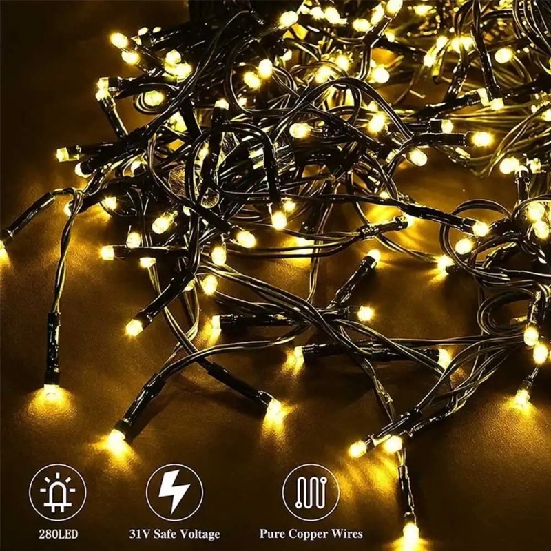 Светодиодные гирлянды USB, вод – обзор и цена Lighting Christmas Decor