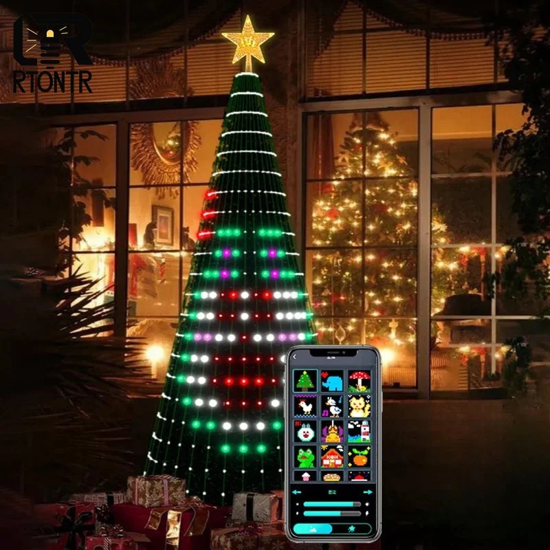Рождественские гирлянды-звезды – обзор и цена Lighting Christmas Decor