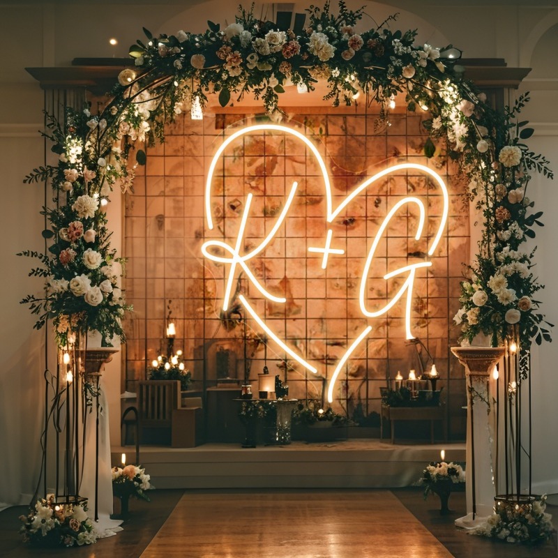 Светодиодная неоновая вывеска  – обзор и цена Lighting Christmas Decor